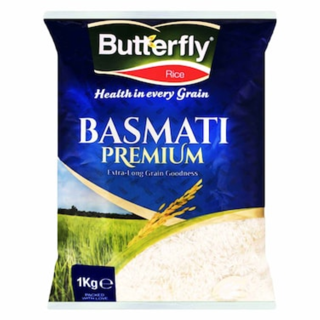 BUTTERFLY RICE BASMATIC PREMIUM 1KG
